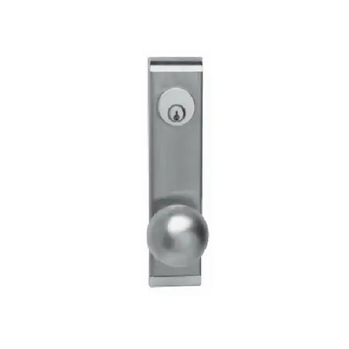 Falcon 911K US15 Lock Exit Device Trim Satin Nickel Plated Clear Coated