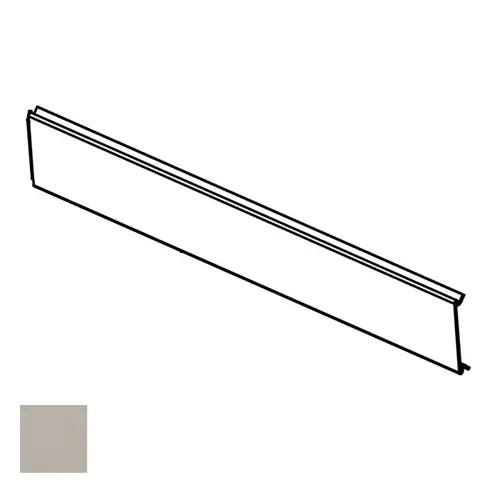 Sargent 68-0550 32D Exit Device Mounting Rail Insert, Satin Stainless Steel