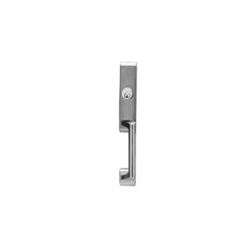 Falcon 718NL-C SP313 RHR Nightlatch Pull Trim, Narrow Escutcheon Delta, Less Cylinder, Requires 1-1/4 Mortise Cylinder with Straight Cam, 24 Series CRV Only, RHR Right Hand Reverse, Handing is Field Reversible, SP313/695 Dark Bronze Painted