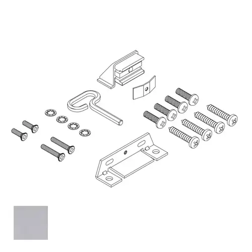 Corbin Russwin 449F82-8-689 ED8200(B)/ED8400 Bar & Active Case Screw Pack Aluminum Painted