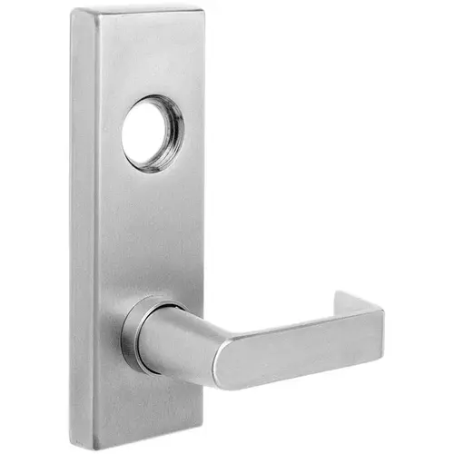 DORMA YR08C-RHR-630 YR08C Wide Stile Exit Device Clutch Lever Trim -RHR, Satin Stainless Steel