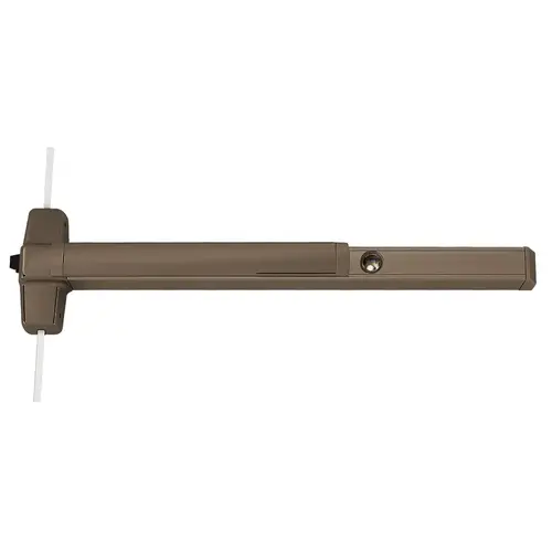Von Duprin CD9857L-NL-06 3 US10B LHR Von Duprin Three-Point Locking Exit Devices Dark Oxidized Satin Bronze Oil Rubbed