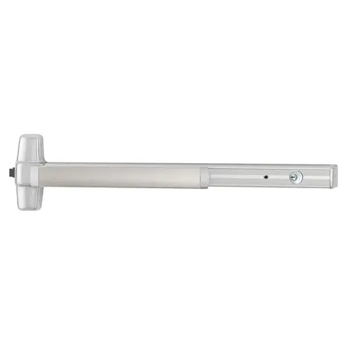 Von Duprin CXA99NL 4 26D Grade 1 Delayed Egress Exit Device Rim Latch with Nightlatch Cylinder and Pull Satin Chromium Plated