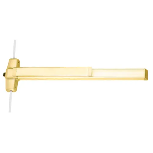 Von Duprin SS9957L-03-F 3 US3 LHR Von Duprin Three-Point Locking Exit Devices Bright Brass