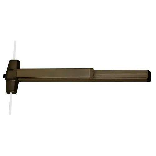 Von Duprin SS9957TP-BE 3 313 LHR Von Duprin Three-Point Locking Exit Devices Dark Bronze Anodized Aluminum