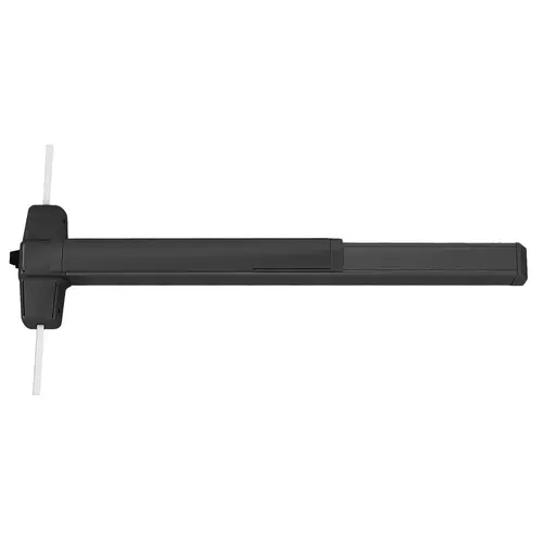 Von Duprin RX9857L-DT-17-F 3 315 LHR Von Duprin Three-Point Locking Exit Devices Black Anodized Aluminum