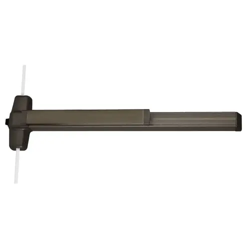 Von Duprin EL9957L-BE-12 4 643E RHR Von Duprin Three-Point Locking Exit Devices Aged Bronze