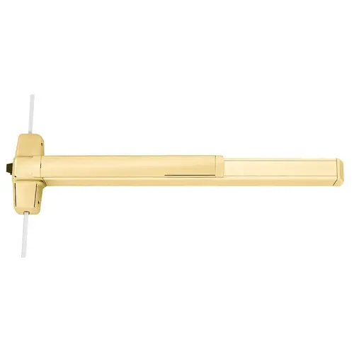 Von Duprin RXEL9857EO-F 4 US3 Three-Point Locking Exit Devices Bright Brass
