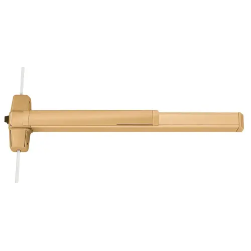 Von Duprin SS9857L-NL-03-F 3 US10 RHR Von Duprin Three-Point Locking Exit Devices Satin Bronze Clear Coated