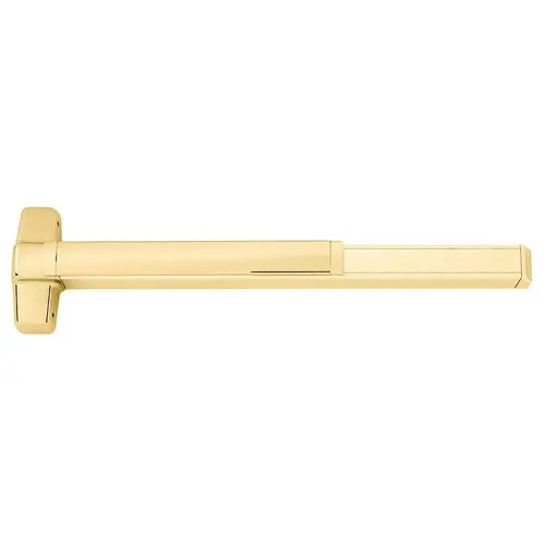 Von Duprin QEL9847WDC-L-NL-18 4 US3 LHR Von Duprin Motorized Exit Devices Bright Brass