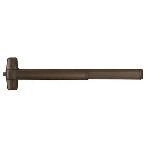 Von Duprin QEL98L-BE-17 4 313 RHR Von Duprin Rim Exit Devices Dark Bronze Anodized Aluminum