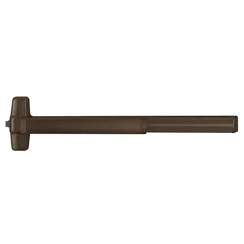 Von Duprin EL99L-NL-16 4 313 RHR Von Duprin Rim Exit Devices Dark Bronze Anodized Aluminum