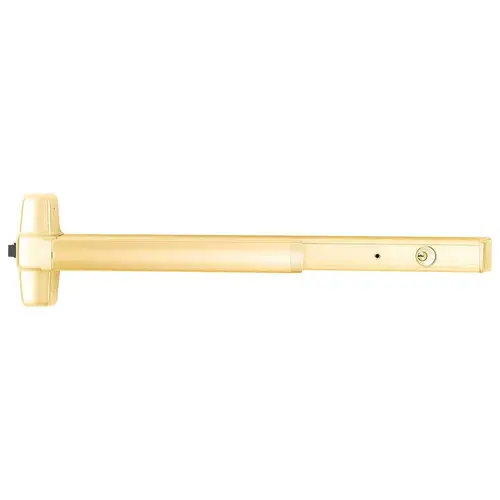 Von Duprin CXA98L-03-F 4 3 LHR Von Duprin Delayed Egress Exit Device Bright Brass