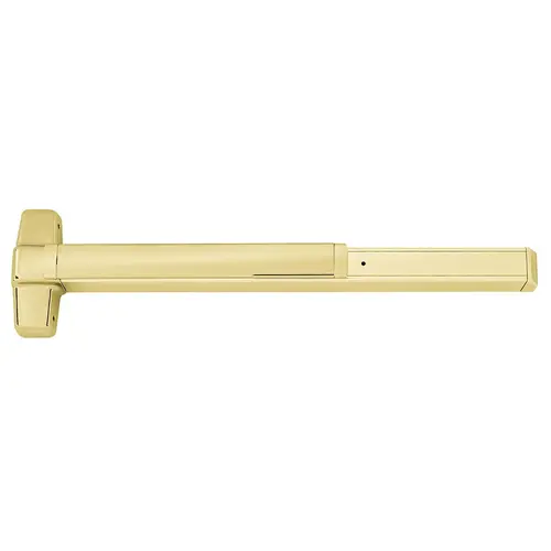 Von Duprin RX9847WDC-L-DT-16 4 US4 RHR Von Duprin Concealed Vertical Rod Exit Devices Satin Brass