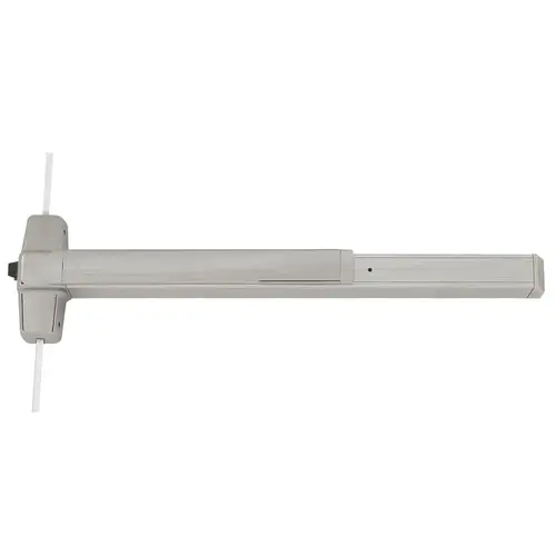 Von Duprin RX9857L-07 3 US15 LHR Von Duprin Three-Point Locking Exit Devices Satin Nickel Plated Clear Coated