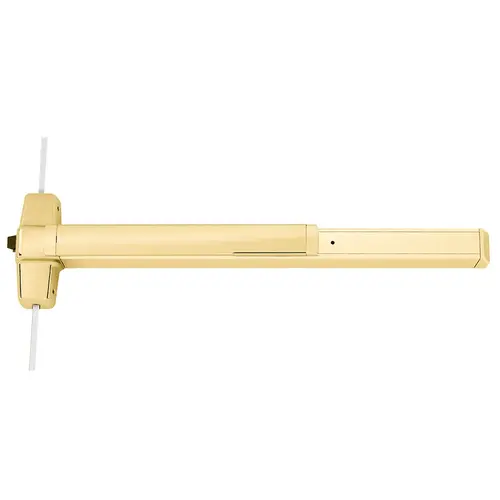 Von Duprin RX9857L-03 4 US3 LHR Von Duprin Three-Point Locking Exit Devices Bright Brass
