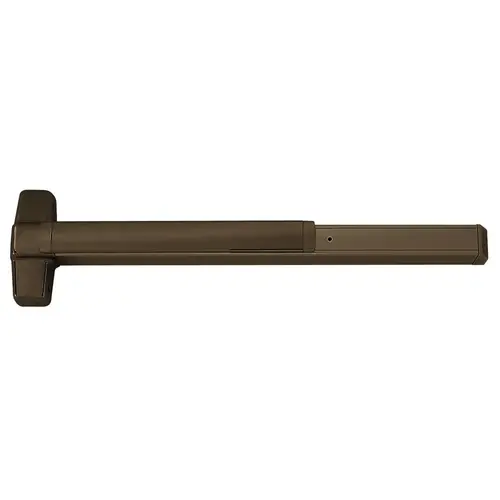 Von Duprin RX9847WDC-L-03 4 313 LHR Von Duprin Concealed Vertical Rod Exit Devices Dark Bronze Anodized Aluminum