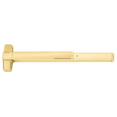 Von Duprin RX9847WDC-L-BE-16 3 US3 RHR Von Duprin Concealed Vertical Rod Exit Devices Bright Brass