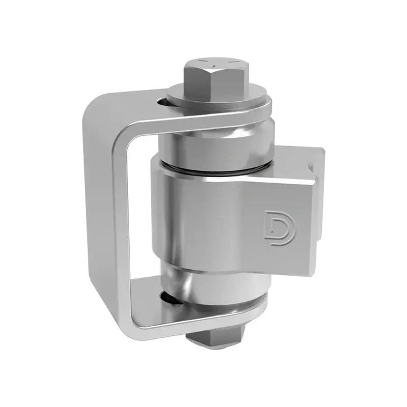 Roller Bearing Weld-On Hinge, Stainless Steel