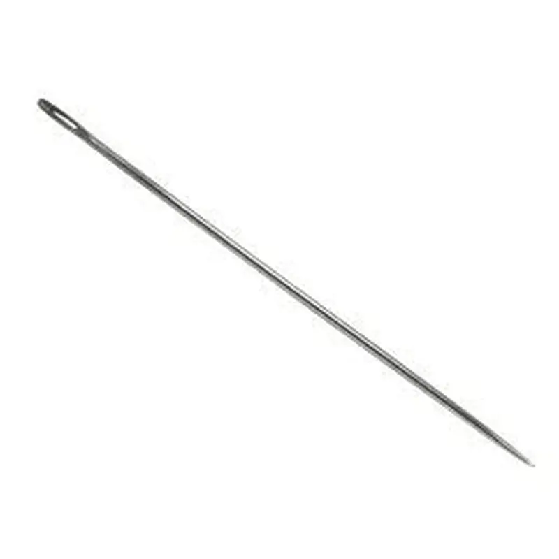 12" - 13Ga. Straight Single Round Point Needles 12/bag