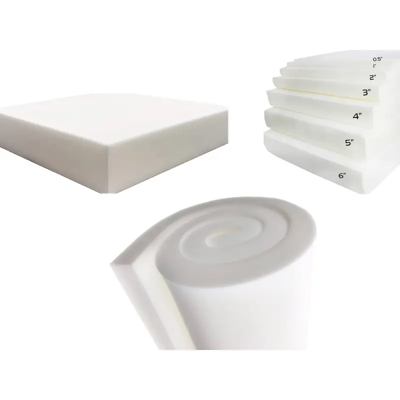 1824 Medium Soft Upholstery Foam Sheet (x") x 24" x 108"1/2"