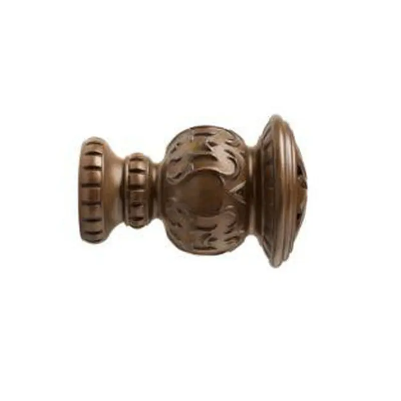 2" Wood Trends Reign Finial - 827 - Hazelnut
