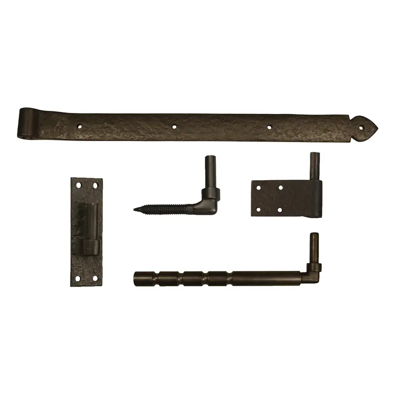 Solid Bronze Strap Hinge SystemPintle on Plate / 12"