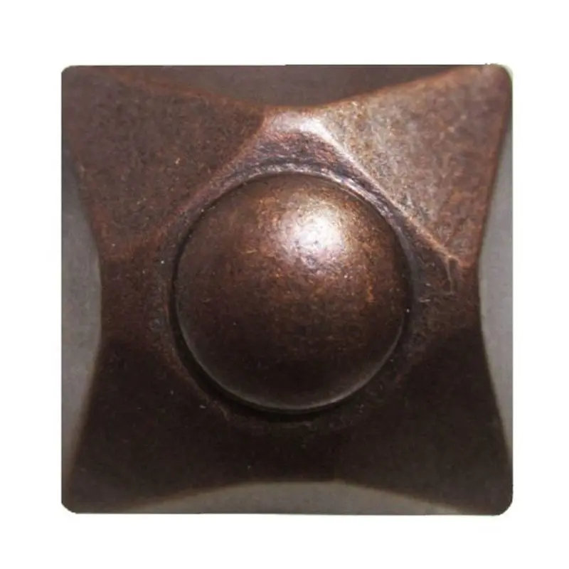 Bronze #93 Square Dome Nail 80/Box Head Size:13/16" Nail Length:5/8"