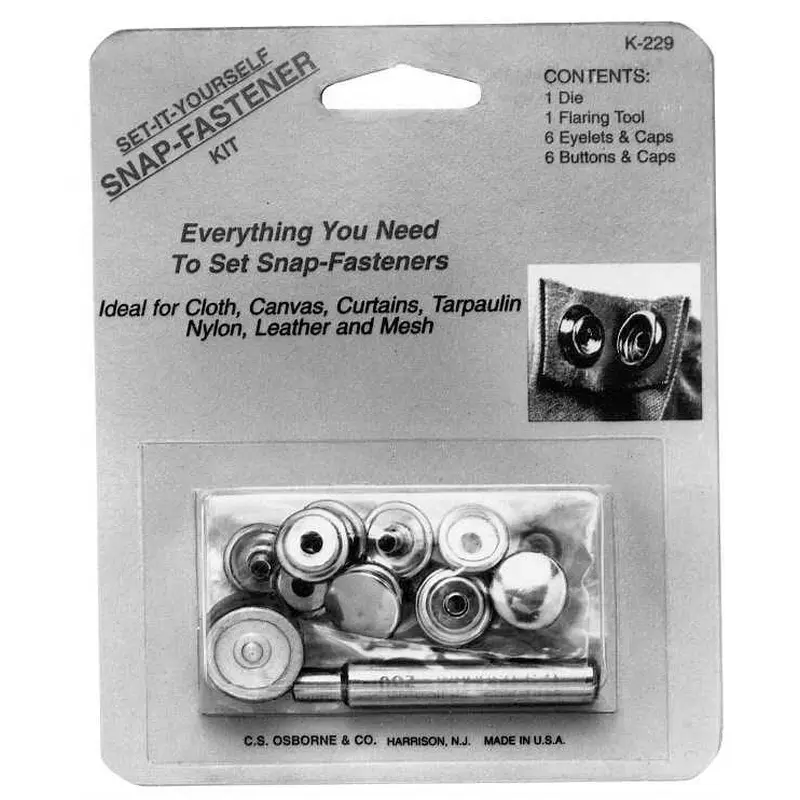 C.S. Osborne Economic Snap Set Kit#20 Baby Snap