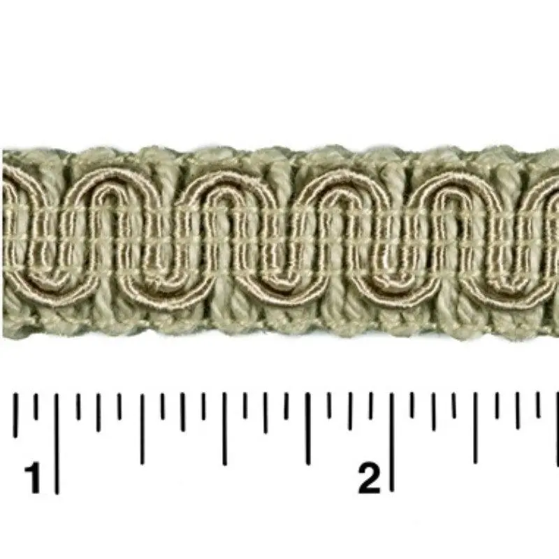 Rayon Scroll Gimp - C11 Oyster 36 Yards