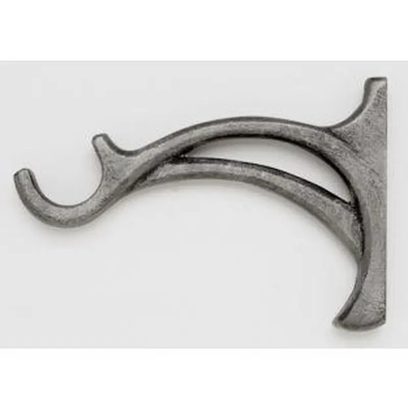 Wrought Iron Bracket 5-1/2" Projection - 011 - Antique Pewter