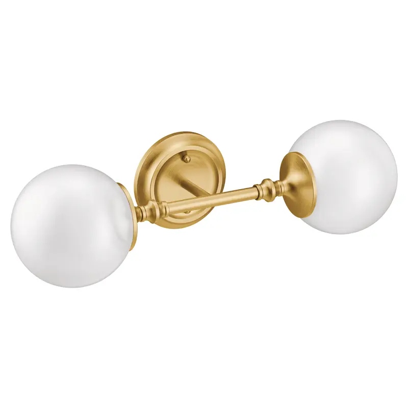 Colinet Chrome two globe bath lightChrome