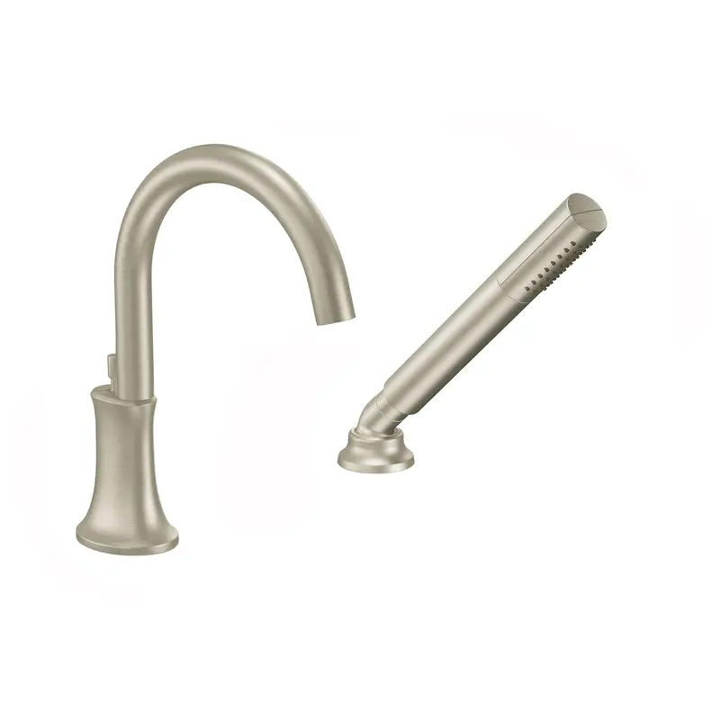 Icon Chrome high arc roman tub faucet includes hand shower IoDIGITAL(R) technologyChrome