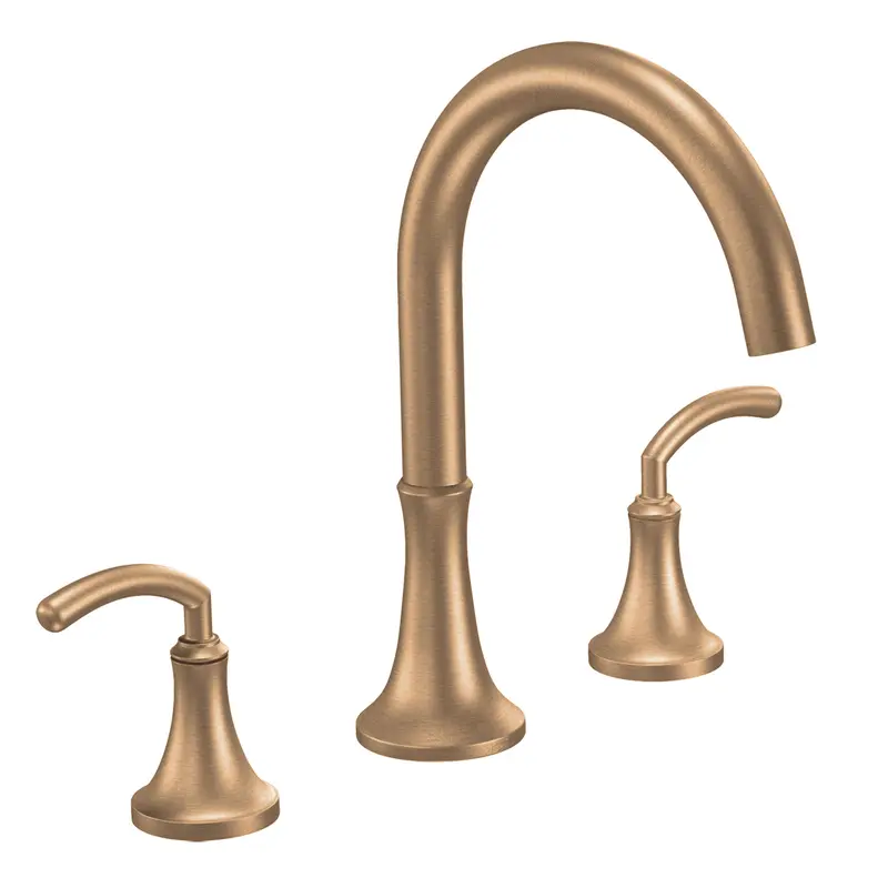 Icon Chrome two-handle high arc roman tub faucetChrome