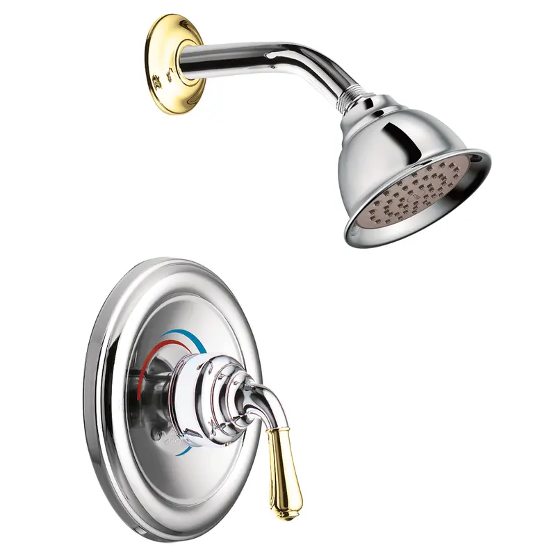 Monticello Chrome standard shower onlyChrome
