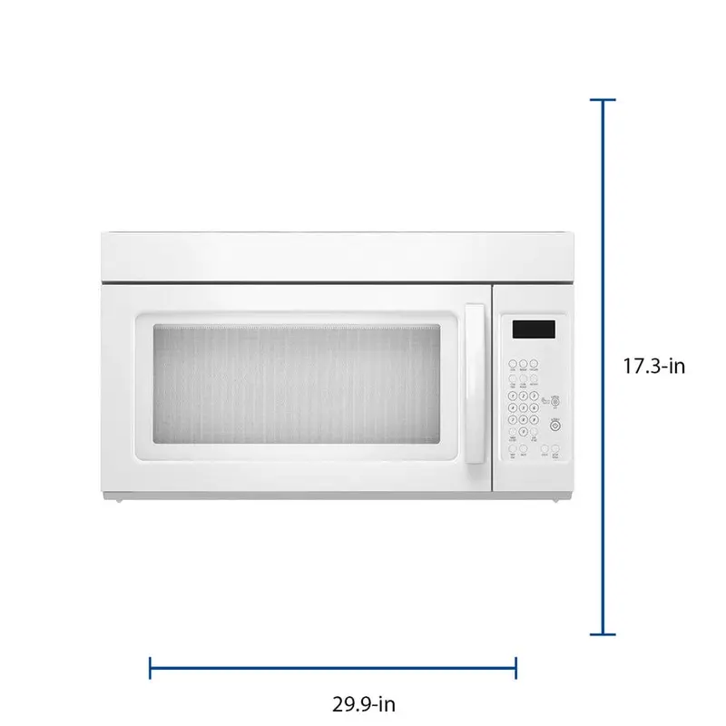 1.6-cu ft Over-the-Range Microwave (White)White