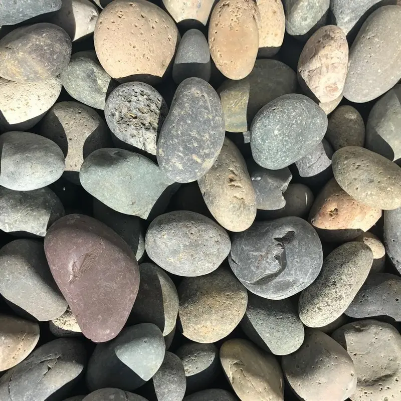 1 in. to 2 in. Mixed Mexican Beach Pebble (500 lbs. Mini Sack)
