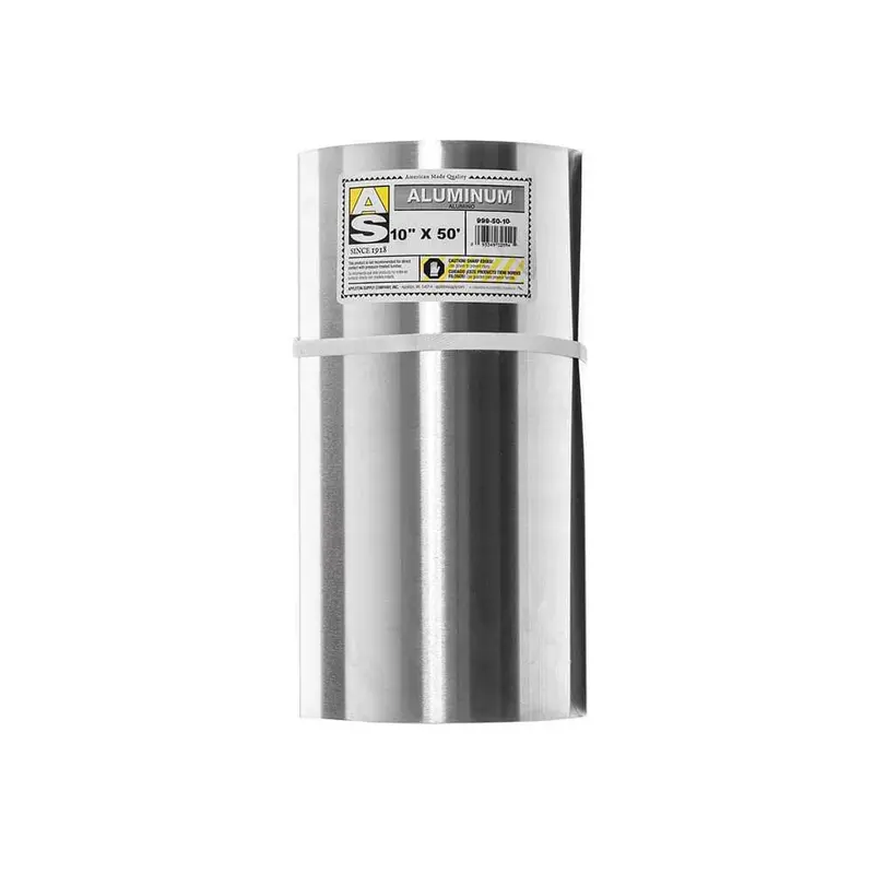 10 in. x 50 ft. Aluminum Roll Valley Flashing