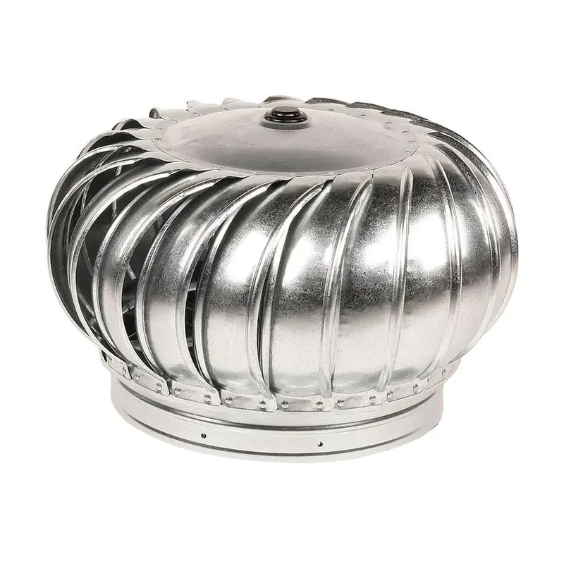 12 in. Galvanized Internally Braced Turbine Head in MillWeatherwood / 6.2 / Galvanized Steel