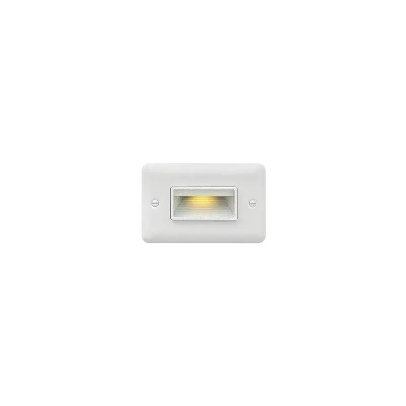 120-Volt 4-Watt Horizontal Satin White LED Luna Step Light.70 / each