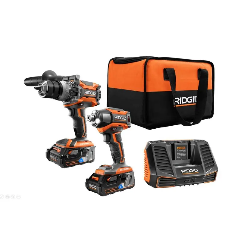 18-Volt OCTANE Lithium-Ion Cordless Brushless Combo Kit with Hammer Drill, Impact Driver, (2) 3.0 Ah Batteries, Charger13.00 / each