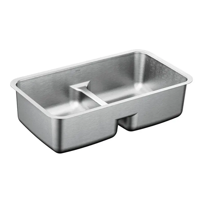 1800 Series Undermount Stainless Steel 32.5 in. Double Basin Sink18.048 / each