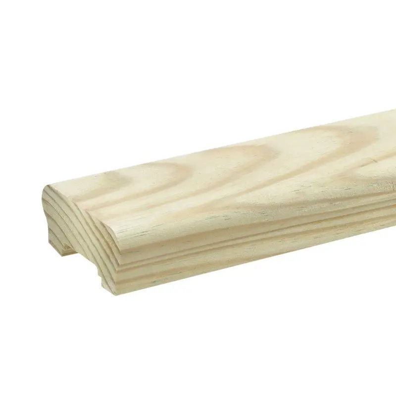 2 in. x 4 in. x 6 ft. Pressure-Treated Wood Moulded Handrail5.85 / each