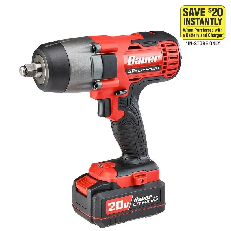 20v Hypermax Lithium-Ion Cordless 1/2 in. Impact Wrench - Tool Only