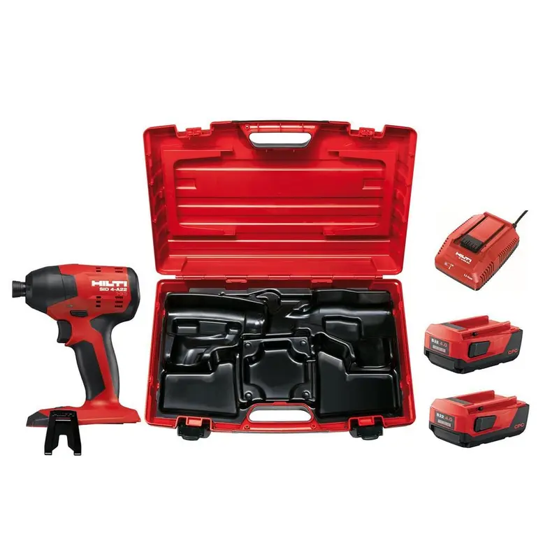 22-Volt Lithium-Ion 1/4 in. Hex Cordless Brushless SID 4 Impact Driver with 3 gear speed and Case13.9 / each
