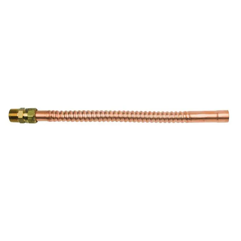 3/4 in. FIP/MIP x 3/4 in. Nominal Male/Female Sweat x 15 in. Copper Water Heater Connector (7/8 in. O.D.)0.5645 / each