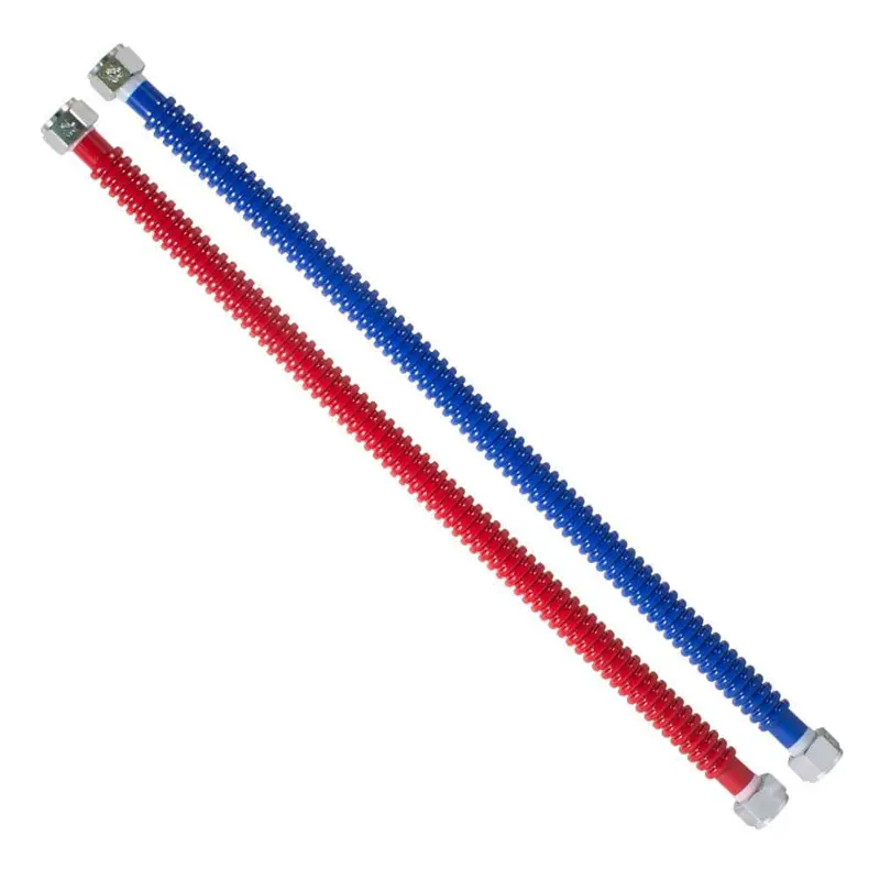 3/4 in. FIP x 3/4 in. FIP 24 in. Stainless Steel Corrugated Water Heater Connector (2-Piece)2 / each