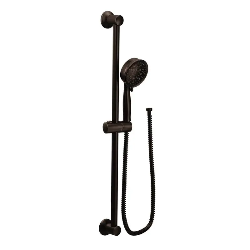 4-Spray Eco-Performance Handheld Hand Shower with Slide Bar in Oil Rubbed BronzeBrushed Nickel / 4.7