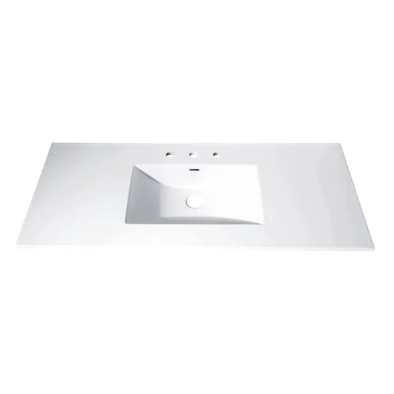 49 in. Vitreous China Vanity Top