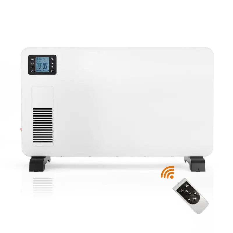 8 in. 1500-Watt Convector Heater Remote Control Wall Mounting Baseboard Heater11 / each
